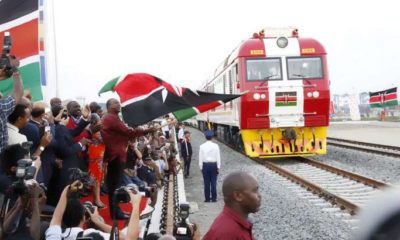 Mombasa-Nairobi cargo train