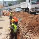 Kigali road construction project.