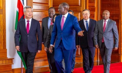 President Ruto met Li Xi in Nairobi