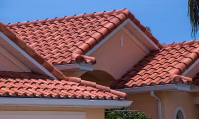 Clay tile roofing