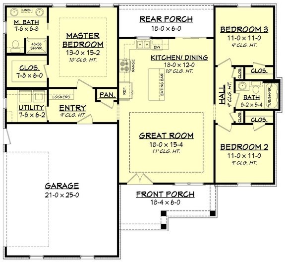 3 Bedroom House Plans for Dream Homes | CK