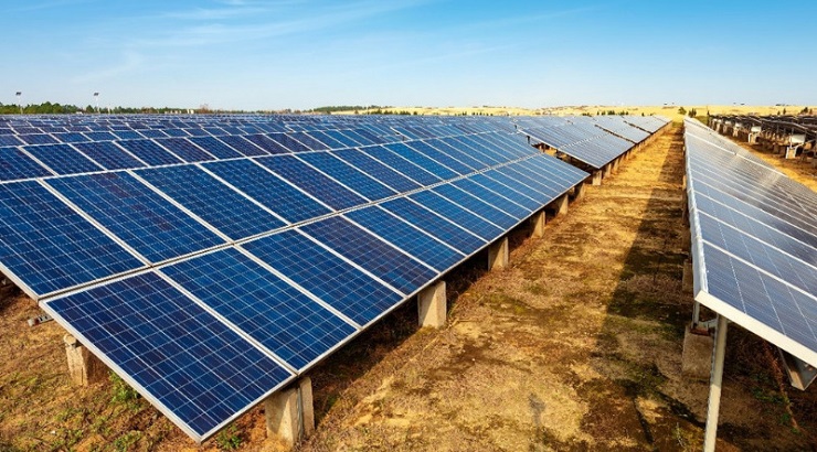 Solar photovoltaic (PV) plant