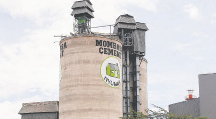 Mombasa Cement factory.