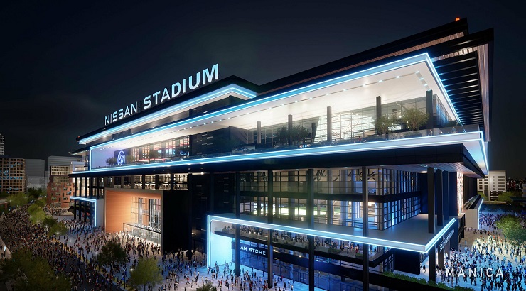 Work Underway on $2.1bn Tennessee Titans New Stadium | CK