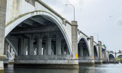 The I-195 Bridge in Rhode Island.