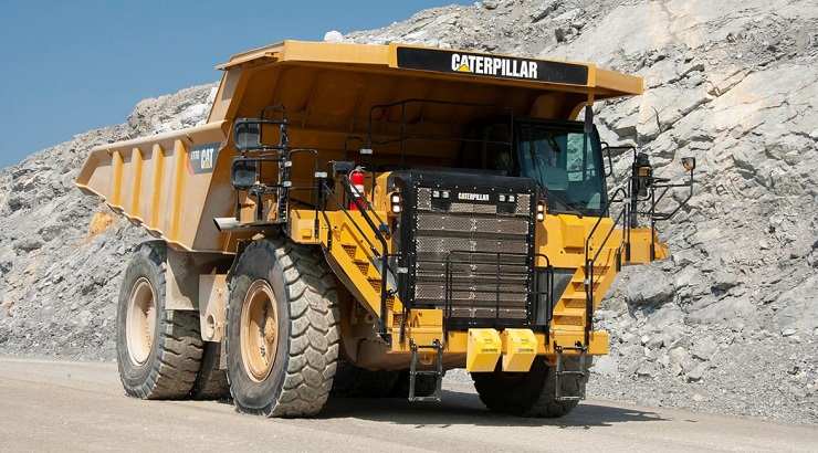 Cat 777 Truck for Aggregates Industry