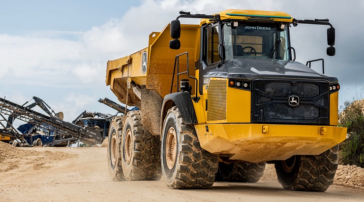 John Deere 460E-II truck