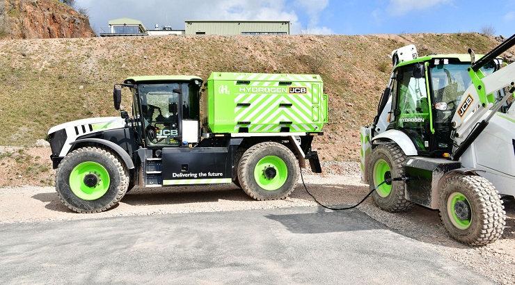 JCB Hydrogen Engine