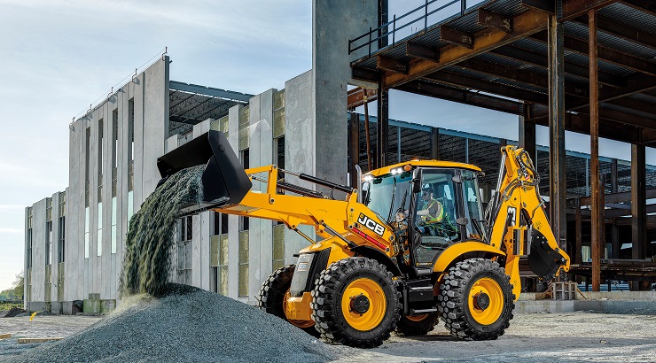 JCB 4CX Pro Backhoe Loader.