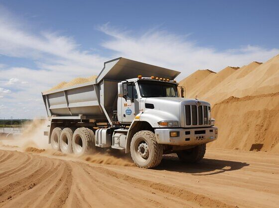 Sand truck