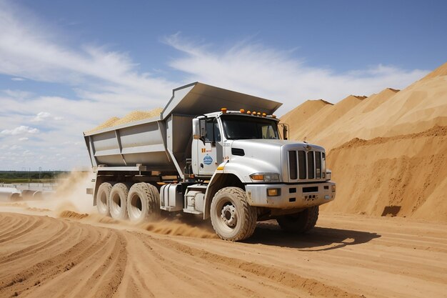 Sand truck