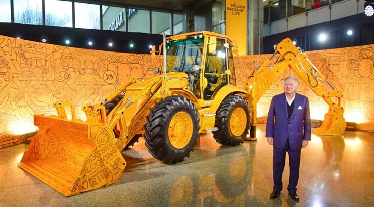 JCB1,000,000th backhoe